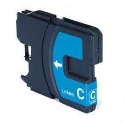 Cartuccia Comp. con BROTHER LC980 LC-1100 Ciano