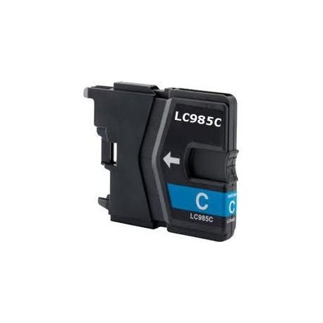 Cartuccia Comp. con BROTHER LC-985 Ciano