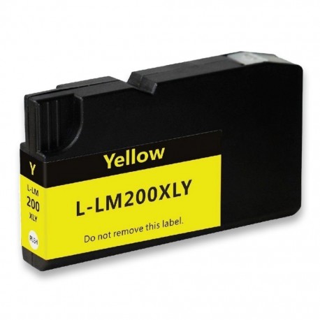 Cartuccia Comp. con LEXMARK N. 200XL YELLOW 32ml