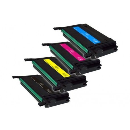 Toner Comp. con Samsung CLP600 Ciano