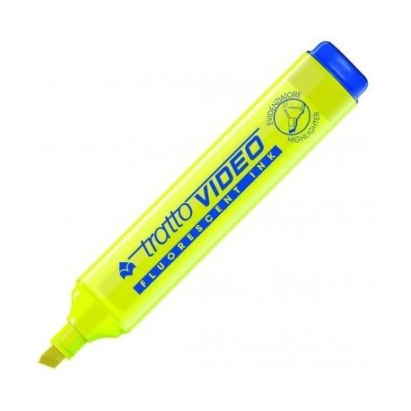 EVIDENZIATORE TRATTO VIDEO Colore Giallo - Conf. 12pz