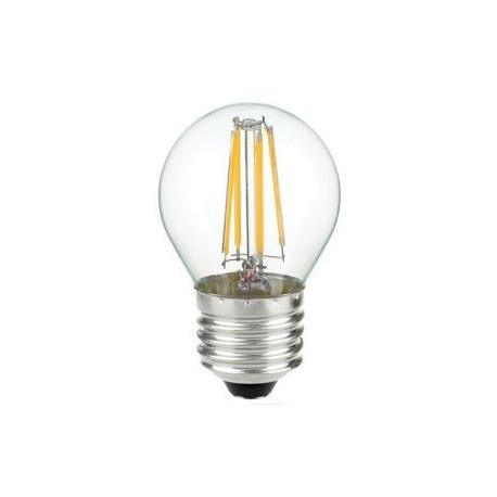 LAMPADINA LED A FILAMENTO G45 E14 4W 400LM 2700K Calda