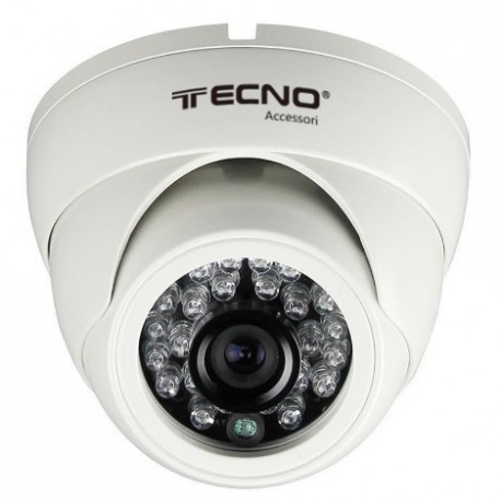 TECNO TELECAMERA UTC DOME 1/2.8" CMOS 2MPX 24LED TC-6020-I24