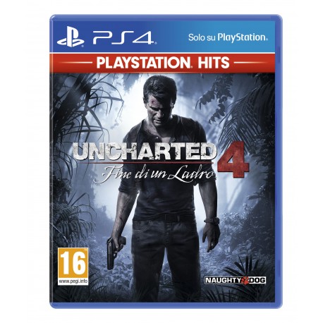 SONY PS4 GIOCO UNCHARTED 4 FINEDI UN LADRO HITS IT