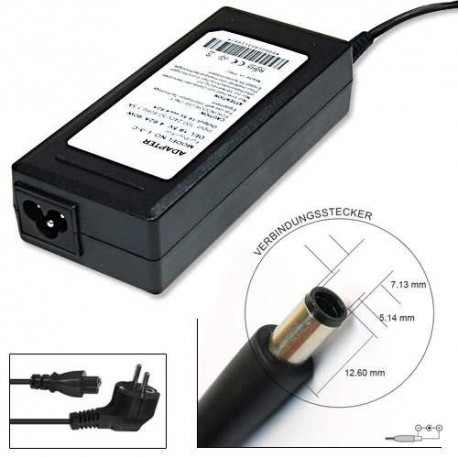 Alimentatore caricabatteria DELL 19.5V 4,62 ampere 90W Inspiron 630M 640M 700M 710M 1150 1520 6000 6400 8500 8600 9200 9300