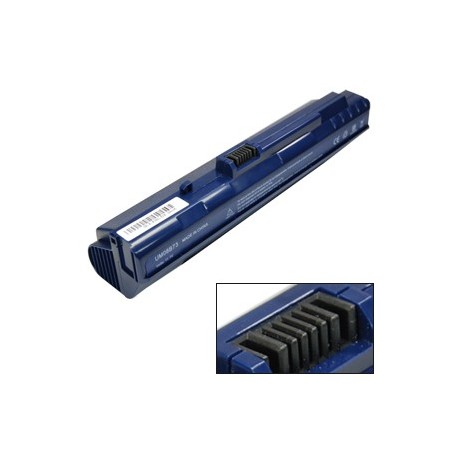 Batteria per Acer Aspire One A110 / A150 / D150 / D210 / D250 / Pro 531 Blue slim