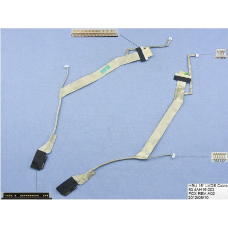 Cavo connessione lcd notebook HP COMPAQ CQ60 G60 G60-200 G70-100 per display da 16 50.4AH15.001 50.4AH16.002