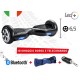 HOVERBOARD NERO 6,5 LUCI LED BLUETOOTH SPEAKER BORSA E TELECOMANDO