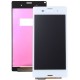 Display + Touch Screen per Sony Xperia Z3 D6603 D6653 L55T bianco