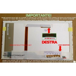 LCD DISPLAY SCHERMO WXGA 15.6 compatibile con Toshiba A130 A135 L455  Serie