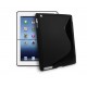 Cover custodia protezione silicone nera per apple iPad 2 S-Line