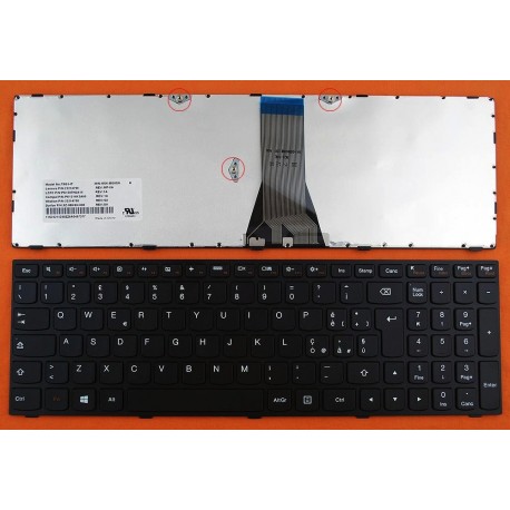 Tastiera italiana compatibile con Lenovo G50 G50-70 G50 - 70M G50-75 G50-80