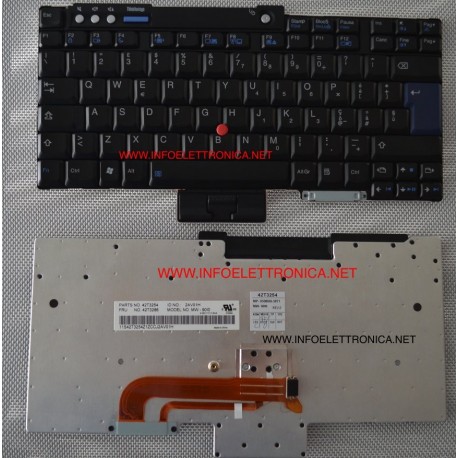 Tastiera italiana IBM Thinkpad T60 T61 T400 T500 R60 R400 R500