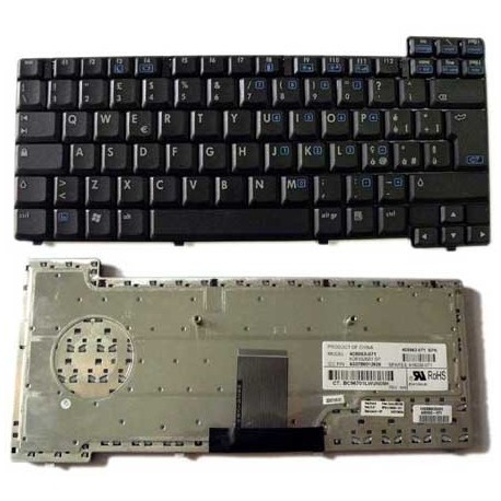 Tastiera italiana nera compatibile con HP COMPAQ NX6110, NX6115, NX6120, NX6130, NC6110, NC6120, NC6130