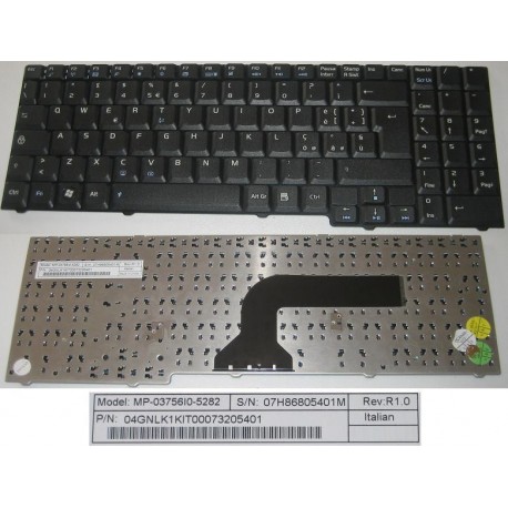 Tastiera italiana nera compatibile con PACKARD BELL EASYNOTE ALP-AJAX d C