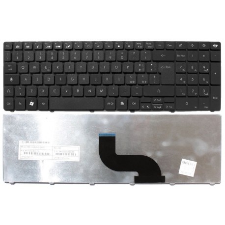 Tastiera italiana nera compatibile con Packard Bell EasyNote TE11 TE11HR TE11-BZ TE11-HC