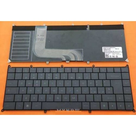 Tastiera nera italiana per notebook Dell Adamo 13-A101 Tastiera Italiano IT Backlit Nero