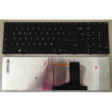 Tastiera italiana compatibile con Toshiba Tecra W50-A-116 serie