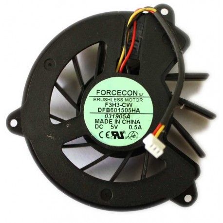 Ventola originale Dissipatore Fan per processore HP Pavilion ZV5000 ZX5000 Compaq R3000