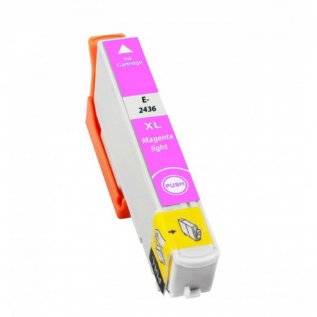 Cartuccia Comp. con EPSON T2436 XL Light-Magenta 24XL