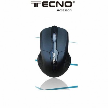 TECNO MOUSE OTTICO WIRELESS USBNERO RETAIL TC-20