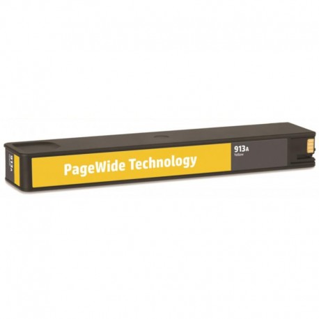 CARTUCCIA HP 913A GIALLA COMPATIBILE PER HP PAGEWIDE PRO 352DN,377DN,452DW,477DW