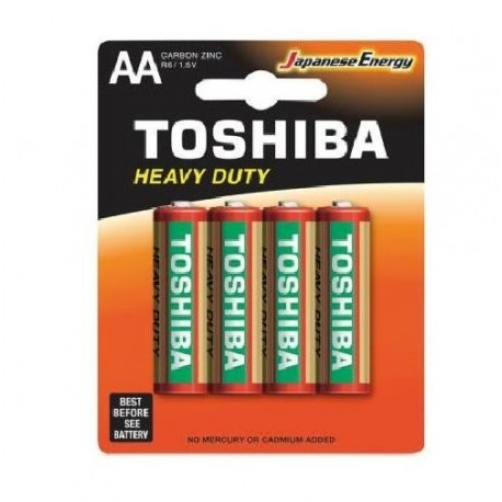 Toshiba BATTERIE STILO R6KG AA CONF. 4Pz