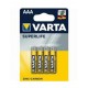 Varta BATTERIE MINISTILO SUPERLIFE AAA CONF. 4Pz