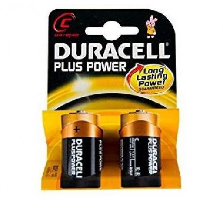 Duracell BATTERIE ALCALINE B2 PLUS 1.5V LR14 MN1400 B2