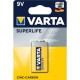 Varta BATTERIE MONOUSO 9V SUPERLIFE 6F22