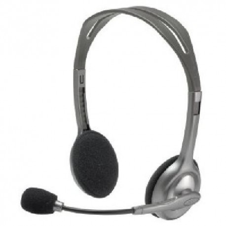 LOGITECH CUFFIE CON MICROFONO HEADSET H110