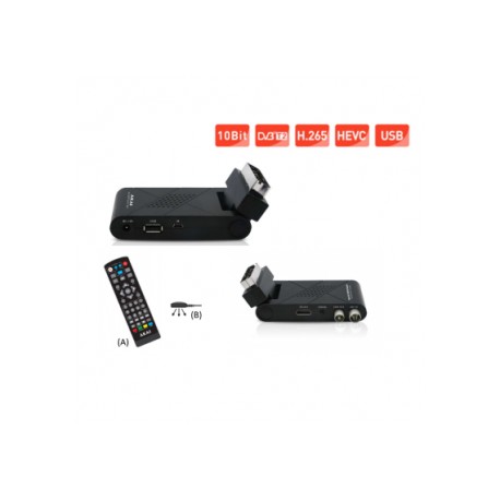 DECODER DIGITALE TERRESTRE AKAY HD DVB-T / T2 SCART